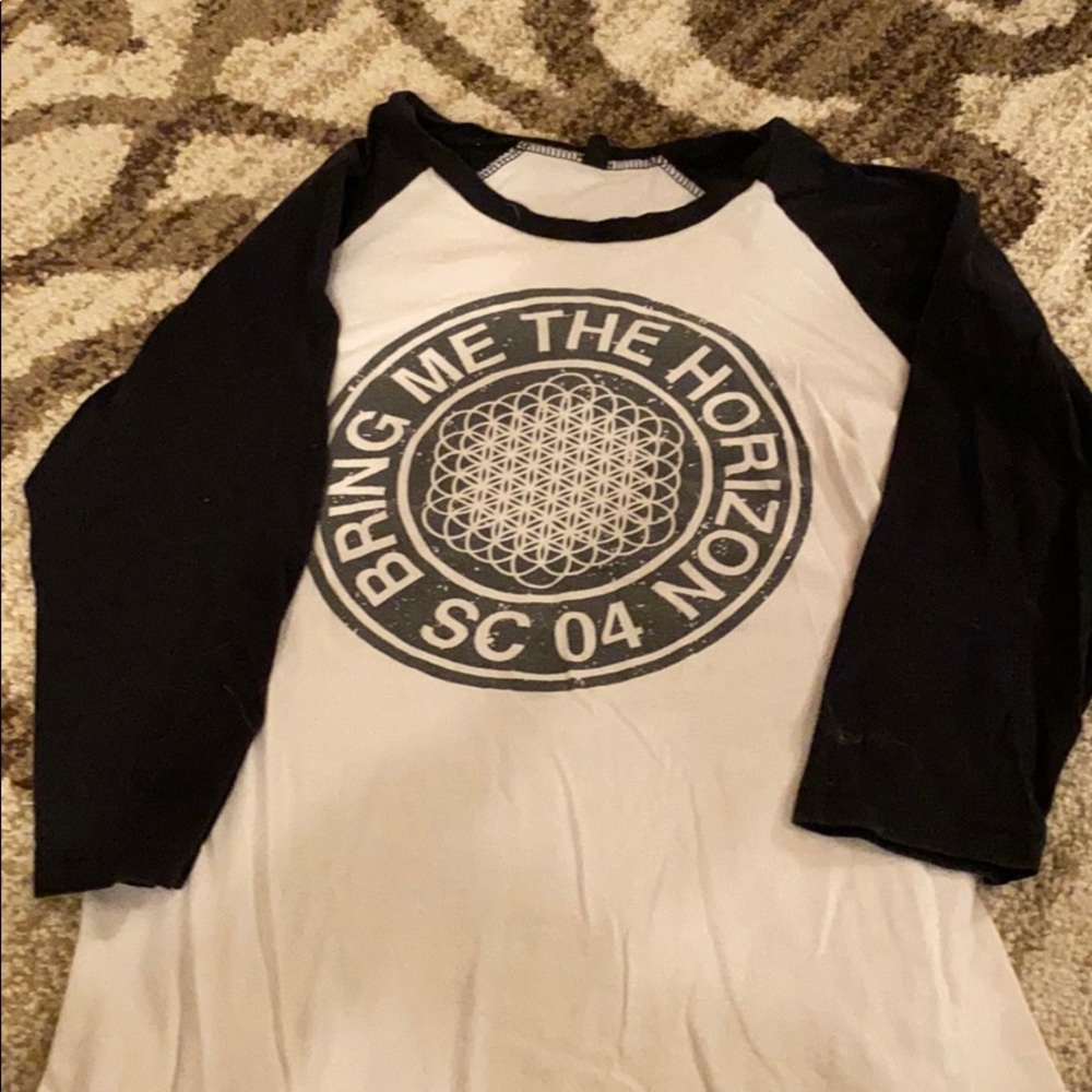 bring me the horizon baseball tee